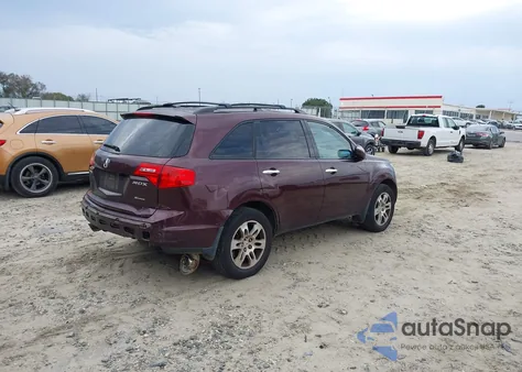 2009 Acura Mdx Technology Package z USA, uszkodzony, nr VIN 2HNYD28619H527740
